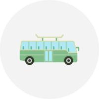 bus creatief icoon ontwerp vector