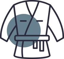 kimono creatief icoon ontwerp vector