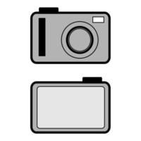 digitaal camera vector ontwerp