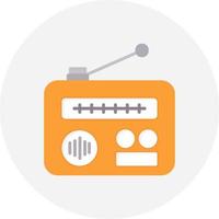 radio creatief icoon ontwerp vector