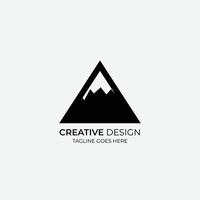 driehoek minimalistische en modern vector logo ontwerp geschikt voor bedrijf en merken