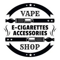 modern vapen winkel logo, gemakkelijk stijl vector