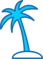 palm boom vector icoon