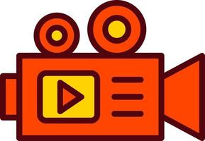 videocamera vector pictogram