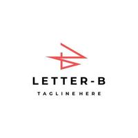 letter b logo pictogram ontwerpsjabloon vector