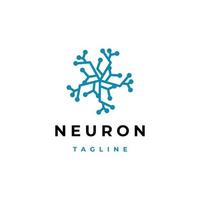 neuron logo icoon ontwerp vector sjabloon