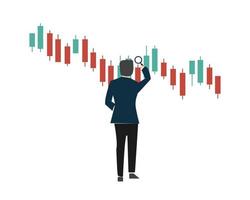 voorraad markt analyse en voorspelling naar voorspelling de winst en verlies vector