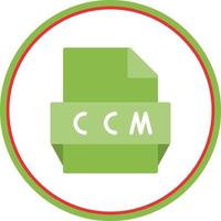 ccm het dossier formaat icoon vector