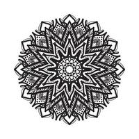 handgetekende mandala. decoratie in etnische oosterse doodle sieraad. vector