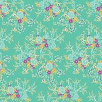 waterverf naadloos patroon met bloemen voor decoratie ontwerp. helder voorjaar of zomer mode afdrukken. textiel ontwerp. patroon ontwerp vector