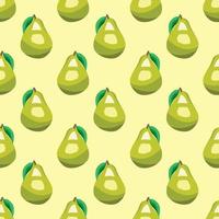 avocado naadloos vector patroon. ontwerp voor gebruik backdrop allemaal over- textiel kleding stof afdrukken omhulsel papier en anderen.