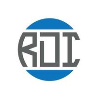 RDI brief logo ontwerp Aan wit achtergrond. RDI creatief initialen cirkel logo concept. RDI brief ontwerp. vector
