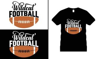 Amerikaans Amerikaans voetbal sport- t-shirt ontwerp. gebruik voor t-shirt, mokken, stickers, enz. vector