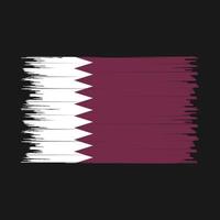 qatar vlag borstel vector