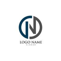 n brief logo sjabloon vector icoon illustratie