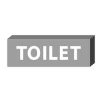 toilet vector element ontwerp