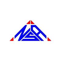 nsa brief logo creatief ontwerp met vector grafisch, nsa gemakkelijk en modern logo.