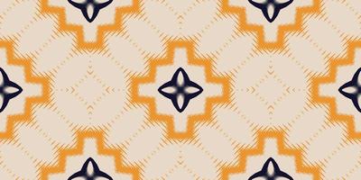 ikat vector batik textiel naadloos patroon digitaal vector ontwerp voor afdrukken Saree kurti Borneo kleding stof grens borstel symbolen stalen partij slijtage