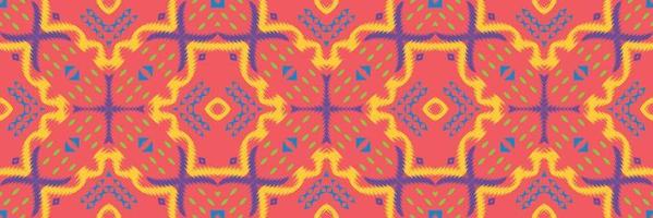 ikat strepen batik textiel naadloos patroon digitaal vector ontwerp voor afdrukken Saree kurti Borneo kleding stof grens borstel symbolen stalen partij slijtage