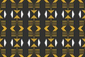 ikat afdrukken tribal kruis naadloos patroon. etnisch meetkundig ikkat batik digitaal vector textiel ontwerp voor prints kleding stof Saree mughal borstel symbool zwaden structuur kurti kurtis kurta's