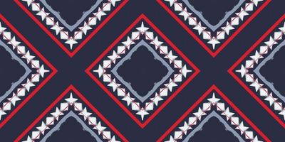 motief ikat vector batik textiel naadloos patroon digitaal vector ontwerp voor afdrukken Saree kurti Borneo kleding stof grens borstel symbolen stalen elegant