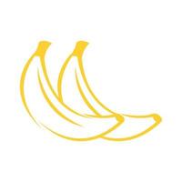 banaan logo icoon ontwerp vector