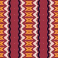 etnisch ikat chevron batik textiel naadloos patroon digitaal vector ontwerp voor afdrukken Saree kurti Borneo kleding stof grens borstel symbolen stalen ontwerper