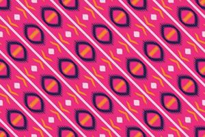 etnisch ikat prints batik textiel naadloos patroon digitaal vector ontwerp voor afdrukken Saree kurti Borneo kleding stof grens borstel symbolen stalen katoen