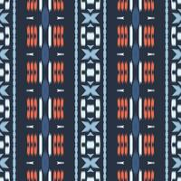 motief ikat vector batik textiel naadloos patroon digitaal vector ontwerp voor afdrukken Saree kurti Borneo kleding stof grens borstel symbolen stalen partij slijtage