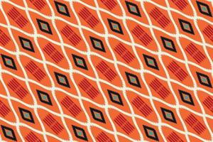 ikat ontwerpen tribal aztec naadloos patroon. etnisch meetkundig batik ikkat digitaal vector textiel ontwerp voor prints kleding stof Saree mughal borstel symbool zwaden structuur kurti kurtis kurta's