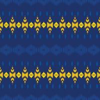 motief ikkat of ikat achtergrond naadloos patroon digitaal vector ontwerp voor afdrukken Saree kurti Borneo kleding stof grens borstel symbolen stalen katoen