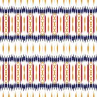 motief ikat bloemen naadloos patroon digitaal vector ontwerp voor afdrukken Saree kurti Borneo kleding stof grens borstel symbolen stalen elegant