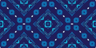 ikat diamant tribal kleur naadloos patroon. etnisch meetkundig ikkat batik digitaal vector textiel ontwerp voor prints kleding stof Saree mughal borstel symbool zwaden structuur kurti kurtis kurta's