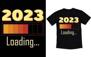 gelukkig nieuw jaar typografie t-shirts vector