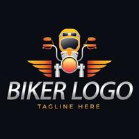 helling fiets logo sjabloon ontwerp vector