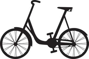 fiets icoon. fiets ras symbool. wielersport ras vlak icoon. fietser teken. weg fietser silhouet. sport- logo vector