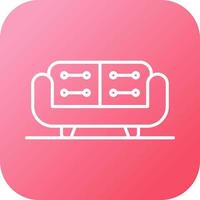 sofa vector icoon