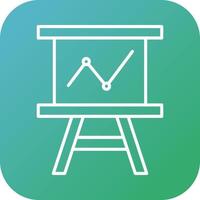 presentatie vector pictogram