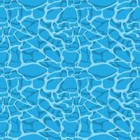 naadloos patroon van water oppervlak, schoon water oppervlakte vector