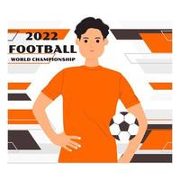 wereld Amerikaans voetbal kampioenschap illustratie vector