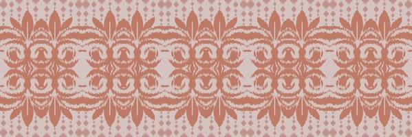 etnisch ikat ontwerp batik textiel naadloos patroon digitaal vector ontwerp voor afdrukken Saree kurti Borneo kleding stof grens borstel symbolen stalen partij slijtage