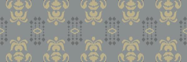 ikat strepen batik textiel naadloos patroon digitaal vector ontwerp voor afdrukken Saree kurti Borneo kleding stof grens borstel symbolen stalen elegant