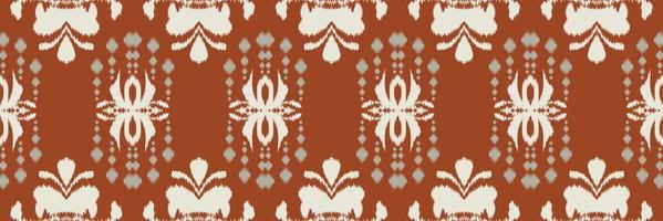 ikat kader batik textiel naadloos patroon digitaal vector ontwerp voor afdrukken Saree kurti Borneo kleding stof grens borstel symbolen stalen partij slijtage