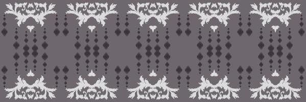 ikkat of ikat bloemen batik textiel naadloos patroon digitaal vector ontwerp voor afdrukken Saree kurti Borneo kleding stof grens borstel symbolen stalen elegant