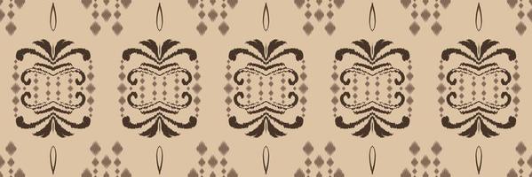 ikkat of ikat ontwerpen batik textiel naadloos patroon digitaal vector ontwerp voor afdrukken Saree kurti Borneo kleding stof grens borstel symbolen stalen partij slijtage