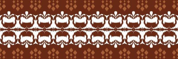 ikat kleding stof tribal Afrikaanse naadloos patroon. etnisch meetkundig batik ikkat digitaal vector textiel ontwerp voor prints kleding stof Saree mughal borstel symbool zwaden structuur kurti kurtis kurta's