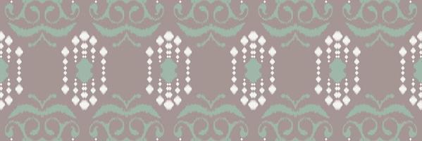 ikat afdrukken batik textiel naadloos patroon digitaal vector ontwerp voor afdrukken Saree kurti Borneo kleding stof grens borstel symbolen stalen elegant