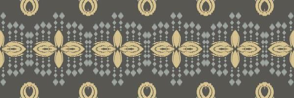 batik textiel etnisch ikat driehoek naadloos patroon digitaal vector ontwerp voor afdrukken Saree kurti Borneo kleding stof grens borstel symbolen stalen katoen