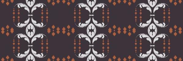 batik textiel etnisch ikat prints naadloos patroon digitaal vector ontwerp voor afdrukken Saree kurti Borneo kleding stof grens borstel symbolen stalen elegant