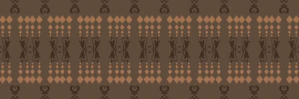 ikat naadloos patroon tribal chevron naadloos patroon. etnisch meetkundig ikkat batik digitaal vector textiel ontwerp voor prints kleding stof Saree mughal borstel symbool zwaden structuur kurti kurtis kurta's